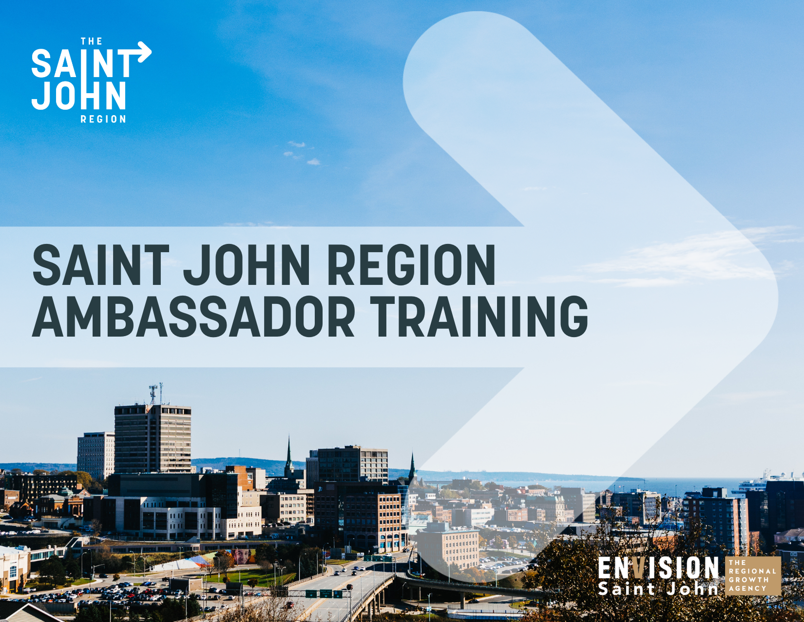 graphic that says ambassador training