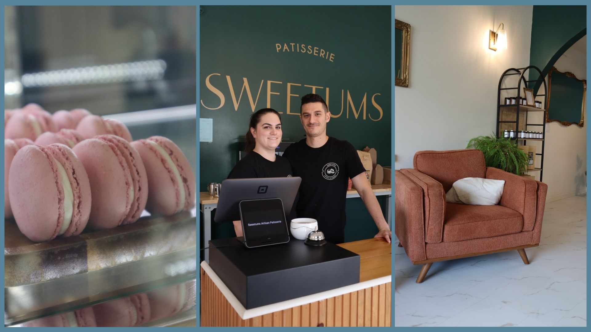Elizabeth Case and Francis Goyer of Sweetums Artisan Patisserie